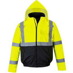 Bomber ad alta visibilita' con cappuccio, misura s - Portwest precio