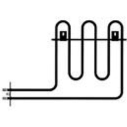 Universale - Resistenza 1800 watt forno cucina Rex Aeg Electrolux Zanussi con 2 staffe precio