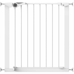 Cancello Sicurezza Easy Pressure Fit 75-82cm Metallo Bianco 93439 - Noma en oferta
