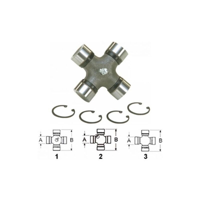 CROCIERA CARDANICA 30.2x80 PER ALBERO DI TRASMISSIONE BY-PY - MARCA