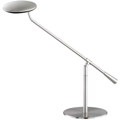 Wofi Lampada da Tavolo a LED Tyler Nichel Opaco