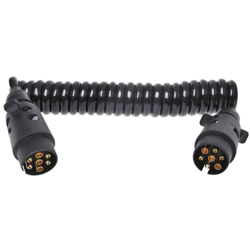 ProPlus Cavo a Spirale 3 m con spina 2x7 características