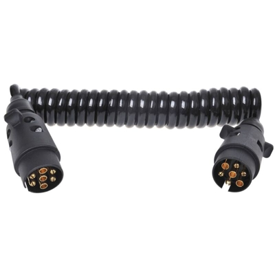 ProPlus Cavo a Spirale 3 m con spina 2x7