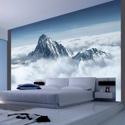 Fotomurale Montagna tra le nuvole cm 2 cm 200x154 Artgeist características