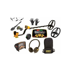 Metal detector garrett euro ace 350 + zaino pala guanti orologio salva piastra en oferta