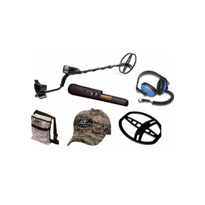 Metal detector cercametalli garrett at pro cuffie sub borsa cappello propointer