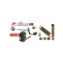 Xp xplorer metal detector deus - piastra 11 x35 - rc - ws4 - zaino - kit monete características