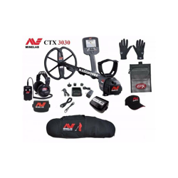 Metal detector minelab ctx 3030 subacqueo 3 m + borsa sacca guanti sub cappello características