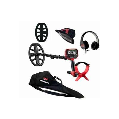 Minelab metal detector vanquish 440 cerca metalli multi-iq + borsa da trasporto
