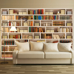 Fotomurale Biblioteca di casa cm 300x210 Artgeist en oferta
