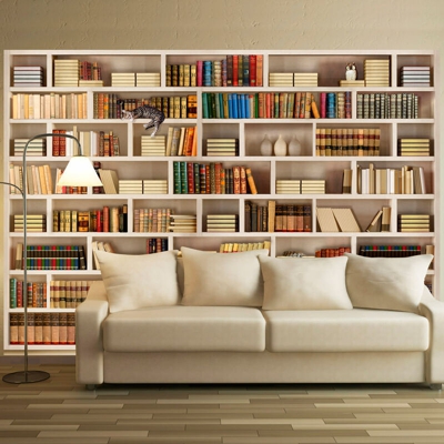 Fotomurale Biblioteca di casa cm 300x210 Artgeist