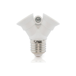 Adattatore E27 a 2 X E14 (KD-ADAPT E27/2XE14) - GREENICE en oferta