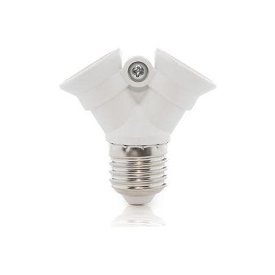 Adattatore E27 a 2 X E14 (KD-ADAPT E27/2XE14) - GREENICE