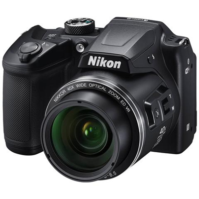 Coolpix B500 Nero Sensore CMOS da 1/2,3'' Zoom ottico 40x Display 3'' Filmati Full HD Bluetooth Wi-Fi