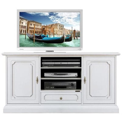 Mobile Tv 130 Cm Zoccolo Chiuso