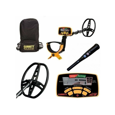Metal detector cerca metalli garrett euro ace 350 + zaino + pointer cg-2005