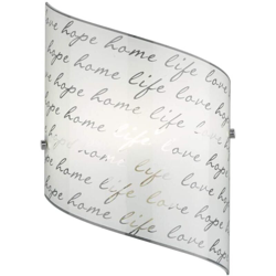 ITALIA SIGNA PLAFONIERA DA PARETE DA INTERNO ATTACCO GRANDE E27 IN METALLO COLORE BIANCA 202500101 - Trio Lighting características