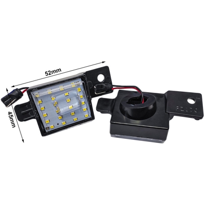 Kit Luci Targa Led Chevrolet Silverado 1500 2014-2018 OEM GM2875100 Canbus Bianco 12V 5W - CARALL
