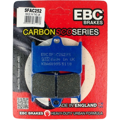 Brakes Pastiglie Moto Anteriore SFAC252 07076 Yamaha XP T-Max 500 cc 08-11 530 cc 12-16 - EBC