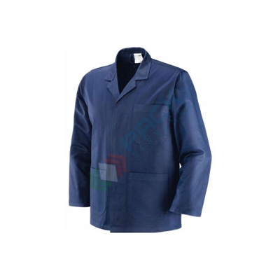 Greenbay - Giacca da lavoro, 100% in cotone sanforizzato, 270 gr, colore blu, taglia 60 (Taglia 60 - Blu)