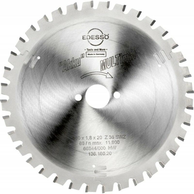 Edessö - Carburo Di Lama Akku 160X1,8X20Mm Z36 Swz