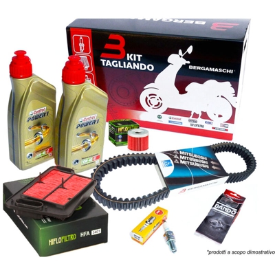 Bergamaschi Kit Tagliando Completo Moto Yamaha YP Majesty 400 cc 2009-2013