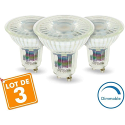 Arum Lighting - Set di 3 lampadine LED GU10 5W Dimmerabile 420 Lm Eq 50W | Température de Couleur: Bianco neutro 4000K en oferta