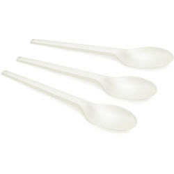 Cucchiai Monouso Compostabili e Biodegradabili confezione da 15 pz in PLA 100% Fino a 90° STI características
