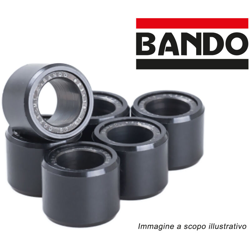 Kit 6 Rulli 23x18 19g Per Moto Honda SH 300 cc 2007-2017 - Bando características