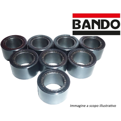 Kit 8 Rulli 20x12 15,5g Moto Kymco Downtown i K-XCT People GTi Kawasaki J300 - Bando