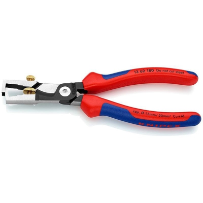 Knipex KNIPEX StriX Pinza spelacavi con cesoia per cavo 180 mm - 13 62 180 SB