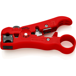 Knipex Utensile spelacavi per cavi coassiali e cavi di trasmissione dati 125 mm - 16 60 06 SB características