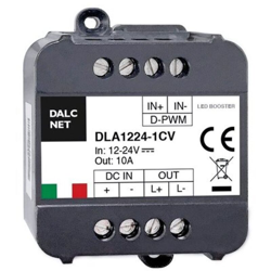 LEDLUX CL9214 Easy Booster Led Amplificatore Segnale PWM DC 12V 24V 10A CV DLA1224-1CV - Dalcnet en oferta