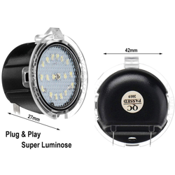 Kit Luci Led Di Cortesia Sotto Specchietto Retrovisore Toyota Tundra 2007-2017 Canbus Bianco 6000K 12V 5W - CARALL precio