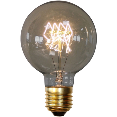 Lampadina a filamenti Edison Globe Trasparente - PRIVATEFLOOR