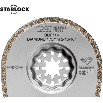 OMF114-X1 LAMA A SEGMENTI X FUGHE MARMO/RESINA DIA D=75x2.2mm SL - CMT ORANGE TOOLS