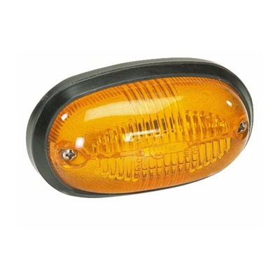Lem Select - Luce laterale ovale arancione