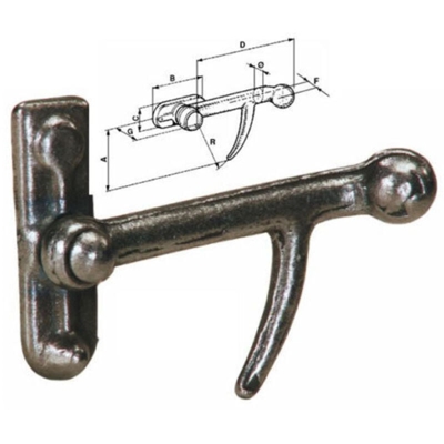 Cerniera A Palla 'Ape' Dx - Mm 12 (Leggerissima) - EAC