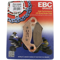 EBC Brakes Pastiglie Moto R Polaris Tutti Anteriori FA159R 642ATS 716ATS Per Quadzilla Made In USA en oferta