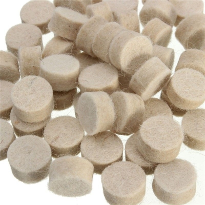 50Pz 13mm x 7mm Feltro per lucidare lana Rotondo Ruote per utensili rotanti per Rotary - INSMA