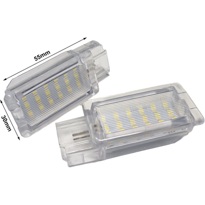 LEDLUX LE5909 Kit Luci Targa Led Buick LaCrosse 2013-2016 Chevy Trax 2013-2014 OEM 13503059 Canbus Bianco - CARALL