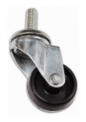 Cebora - Ruota in Nylon con Perno Girevole DF ? 30 mm Filetto 8 mm Portata 20 Kg en oferta