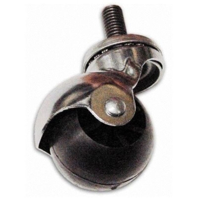 Cebora - Ruota in Nylon con Perno Girevole MDF ? 45 mm Filetto 8 mm Portata 15 Kg