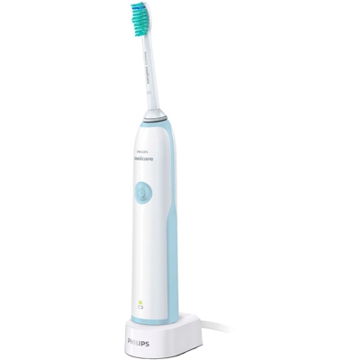 Sonicare CleanCare Spazzolino elettrico sonico a 1 modalità con 1 testina, Spazzolino da denti elettrico