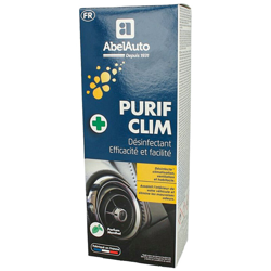 Abelauto - ABEL Auto Pulitore Clima Disinfettante Per Aria Condizionata Climatizzatore Ventilazione Nell'abitacolo Elimina Cattivi Odori 125ml características