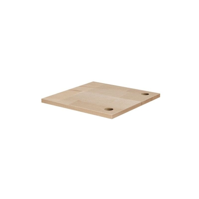 Wolfcraft Piano di lavoro in faggio S, 650x650x30 mm - 6043000
