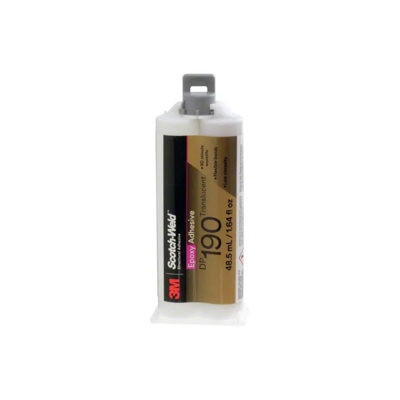 Adesivo epossidico bicomponente 3M DP190 da 48,5 ml colore grigio