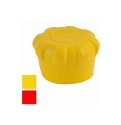 Machieraldo - TAPPO PROTEZIONE TUBI PONTEGGI GIALLO mm 48 en oferta