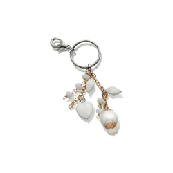 Portachiavi Pearl - Gioiello - da Donna - Argento in Acciaio, Agata, Perle, 3 x 14,2 cm - OTTAVIANI BY HOMEMANIA en oferta