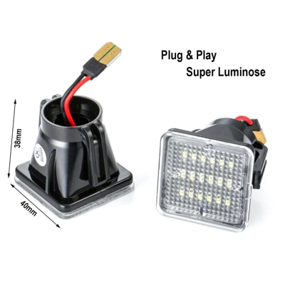 Kit Luci Targa Led Toyota Tacoma N300 2016-2019 Tundra 2014-2019 OEM 81270-0C040 812700C040 TO2870101 - CARALL